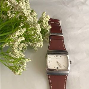 Kenneth Cole rectangular analog watch